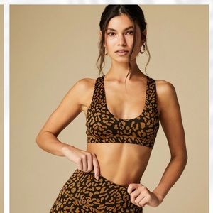 Tan +lines sports bra and legging set NEW
